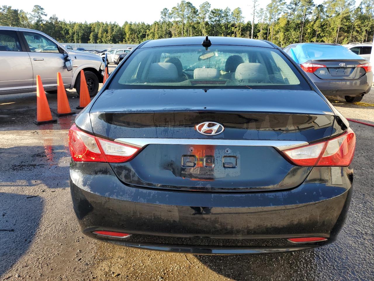 2013 Hyundai Sonata VIN 5NPEB4AC5DH605513 Copart auction photo, front end damage thumbnail 6