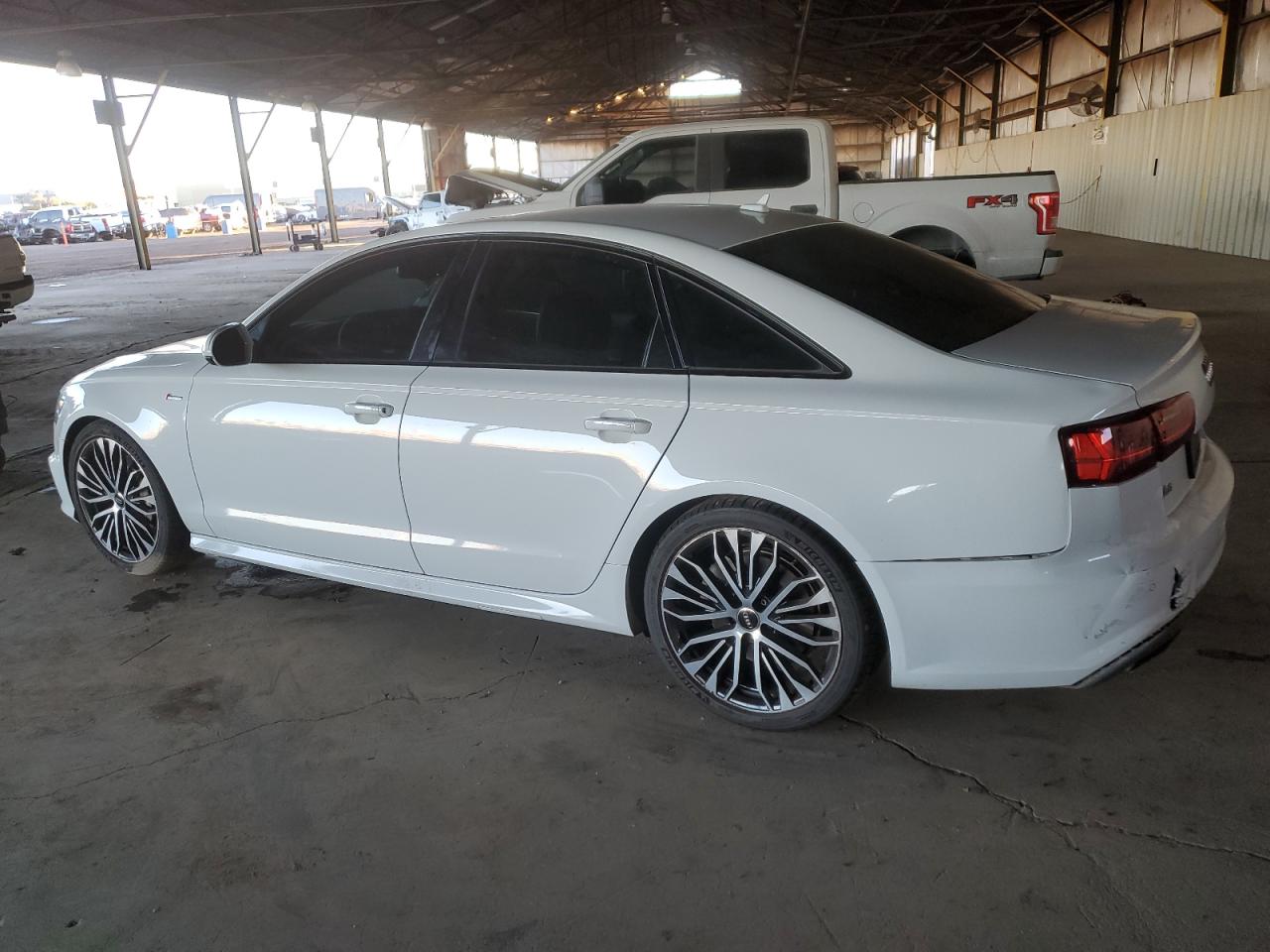 2017 Audi A6 VIN WAUH2AFC8HN003504 Copart auction photo, rear end damage thumbnail 2