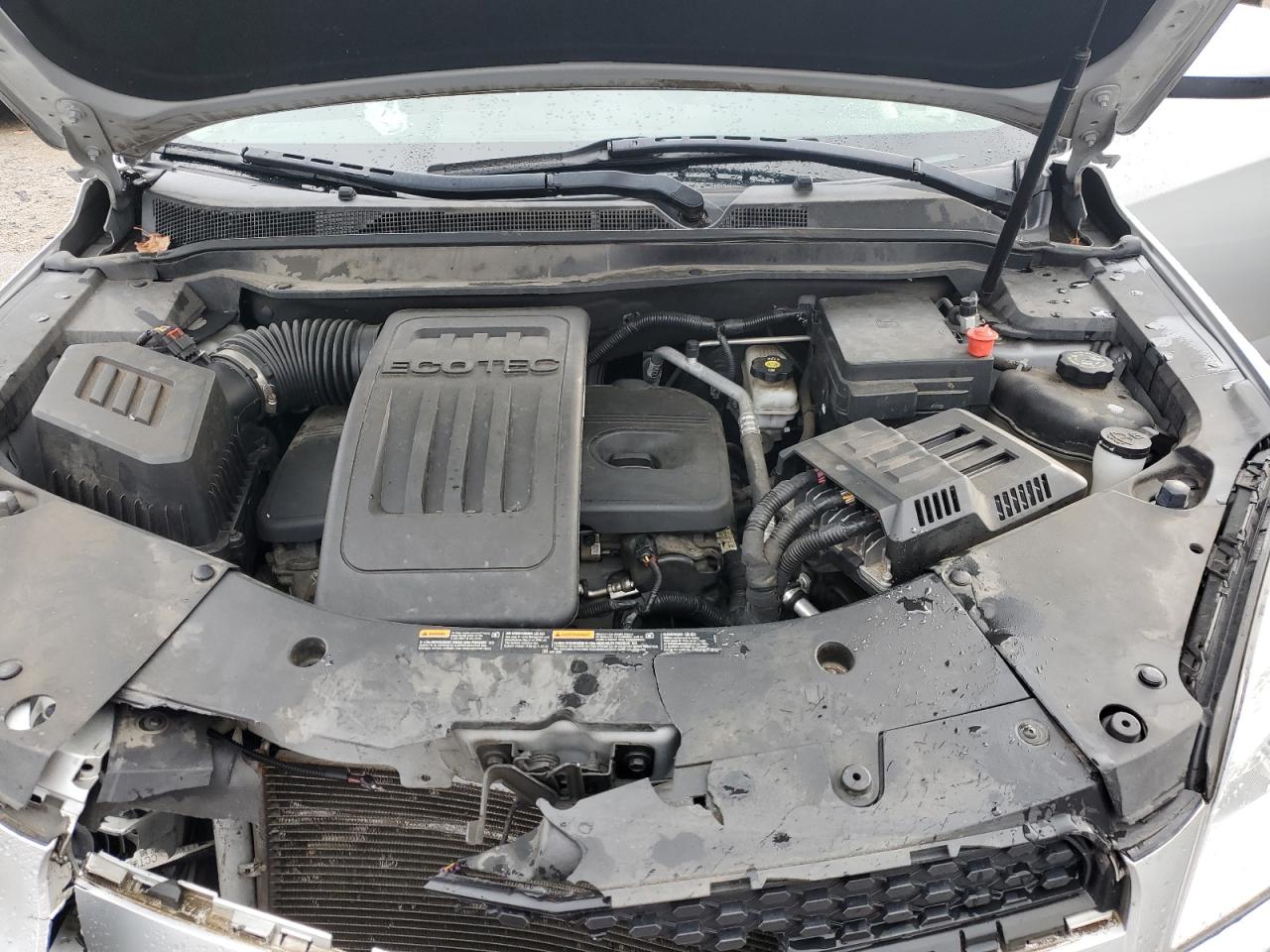 2015 Chevrolet Equinox VIN 1GNALBEK2FZ103482 Copart auction photo, front end / frame damage damage thumbnail 13