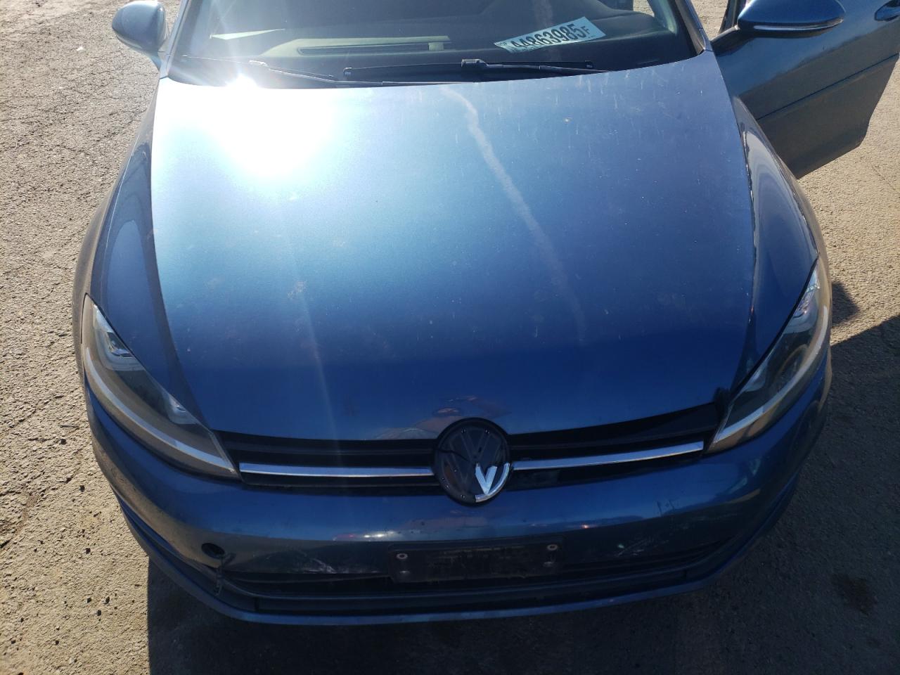 2016 Volkswagen Golf VIN 3VW217AUXGM022513 Copart auction photo, front end damage thumbnail 11