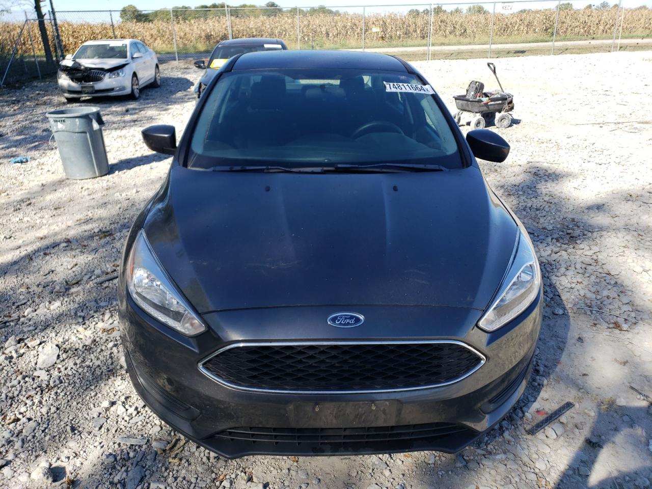 2018 Ford Focus VIN 1FADP3F27JL301345 Copart auction photo, rear end / side damage thumbnail 5