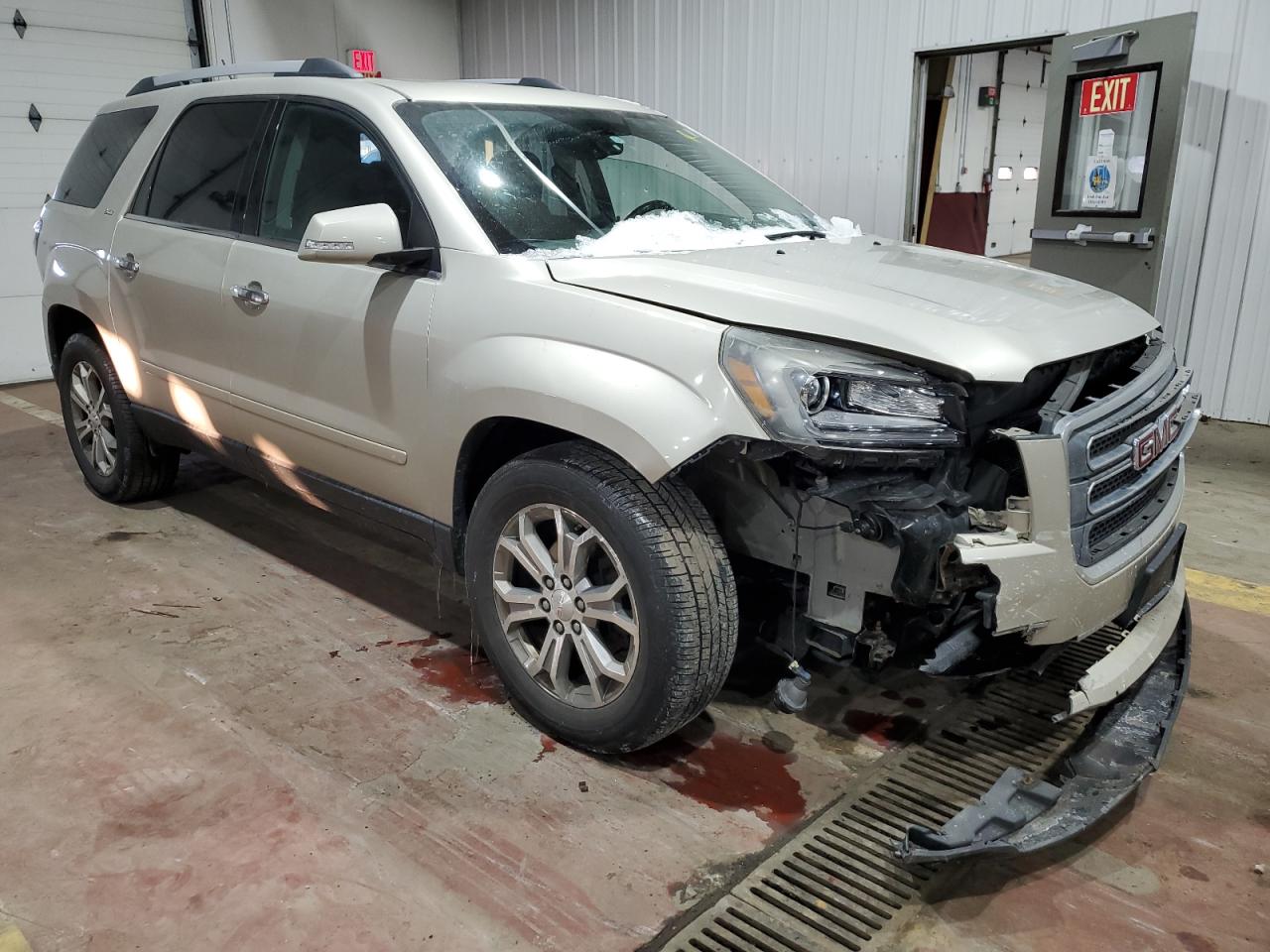 2014 GMC Acadia VIN 1GKKVRKD0EJ187132 Copart auction photo, front end / minor dent/scratches damage thumbnail 4