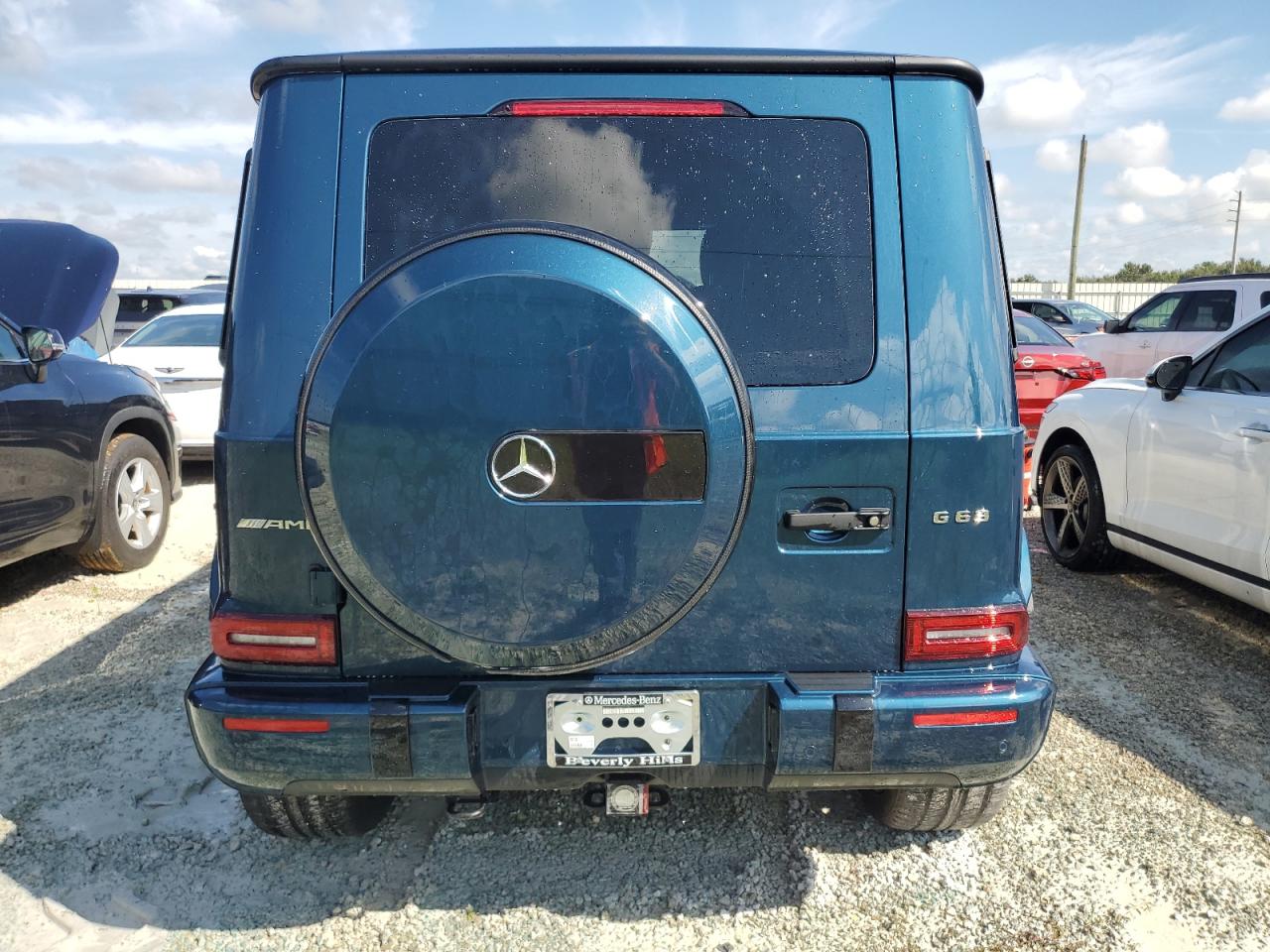 2024 Mercedes-Benz G-klasse VIN W1NYC7HJ3RX517192 Copart auction photo, water/flood damage thumbnail 6