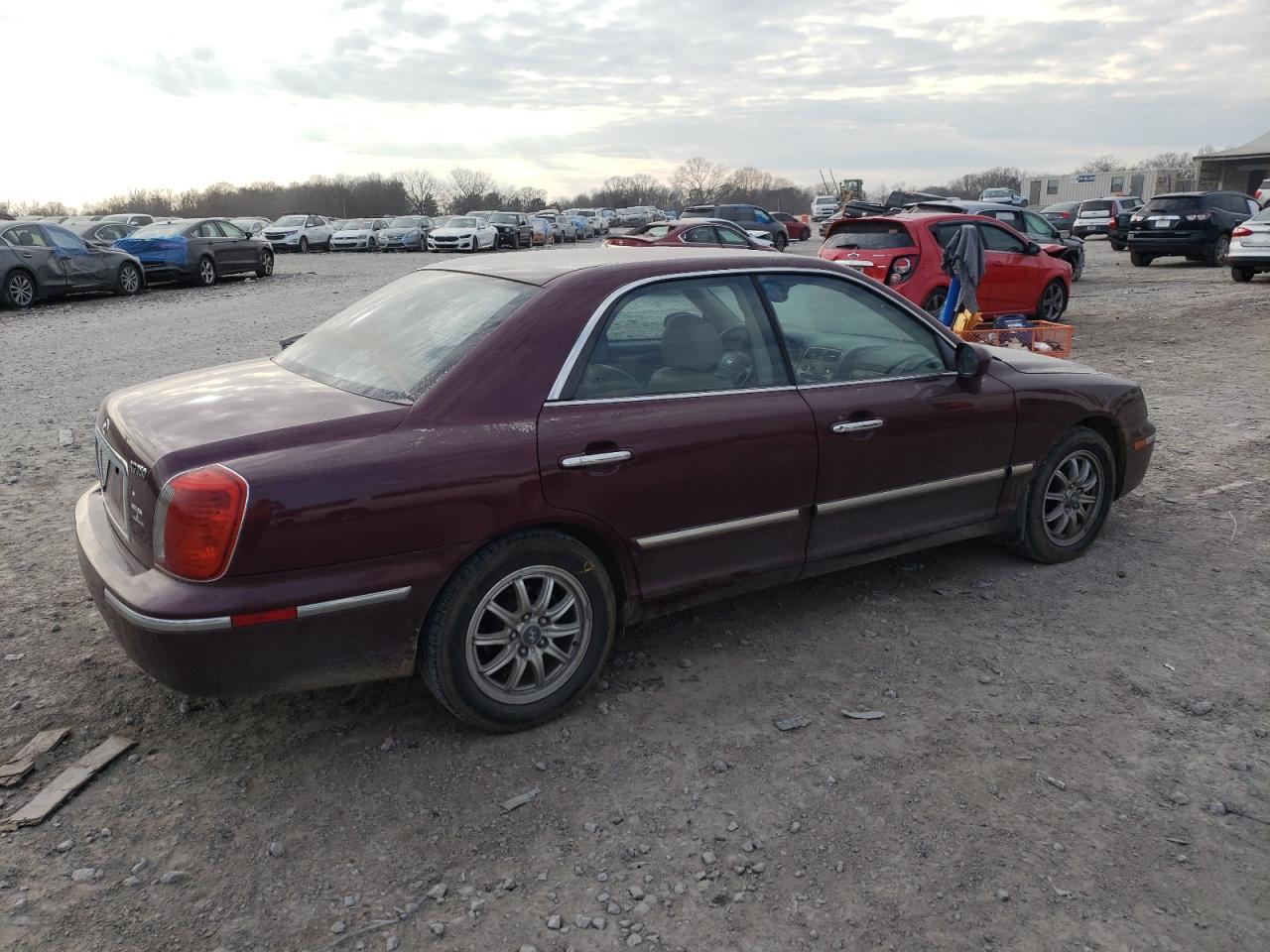 2005 Hyundai Grandeur VIN KMHFU45E35A376764 Copart auction photo, rear end / minor dent/scratches damage thumbnail 3