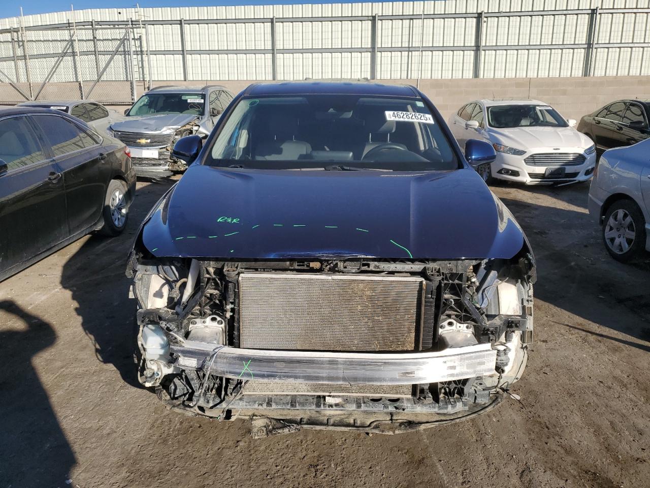 2021 Hyundai Santa Fe VIN 5NMS1DAJ0MH333941 Copart auction photo, front end damage thumbnail 5