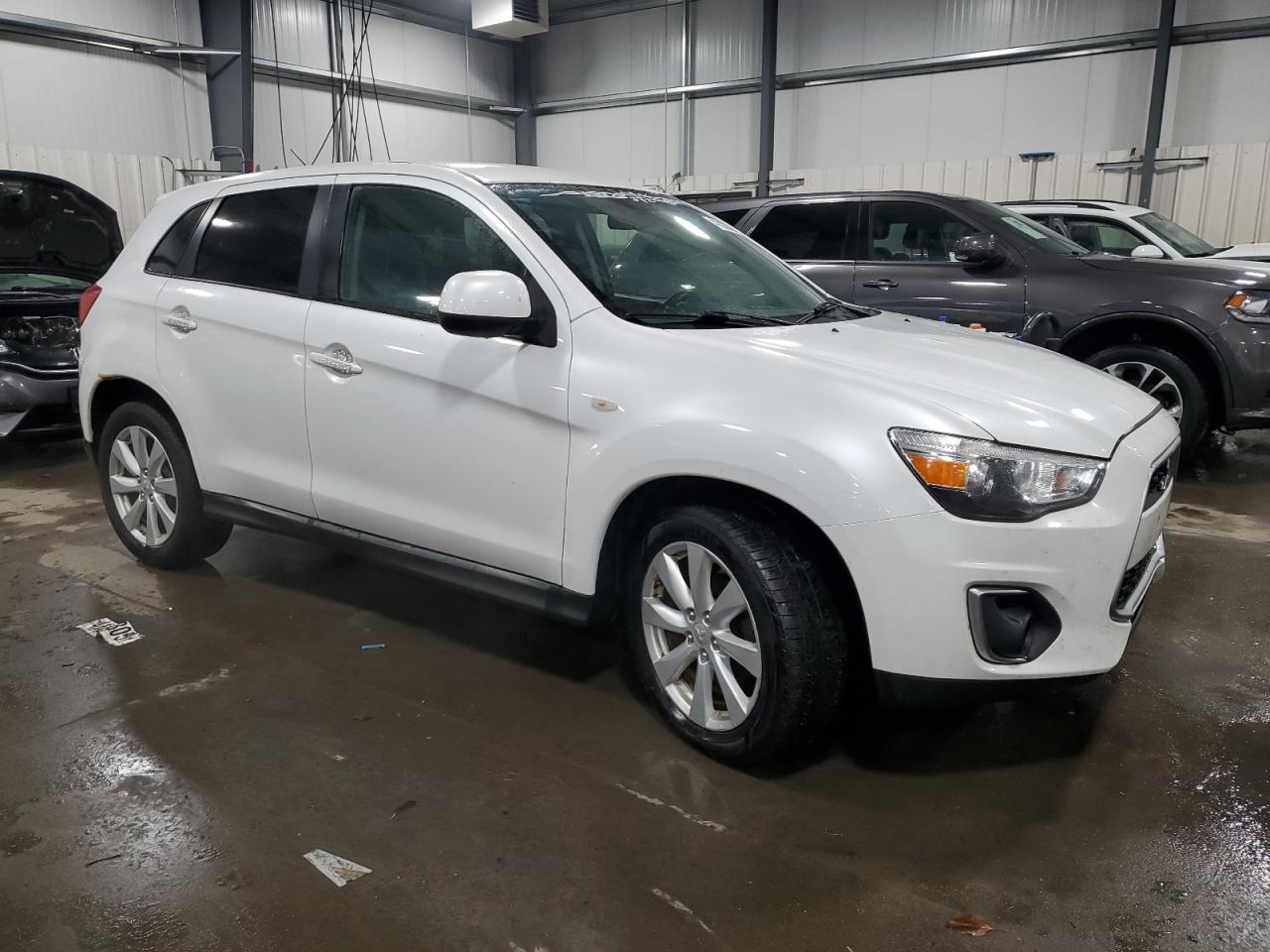 2014 Mitsubishi Outlander VIN 4A4AR3AU4EE023233 Copart auction photo, front end damage thumbnail 4