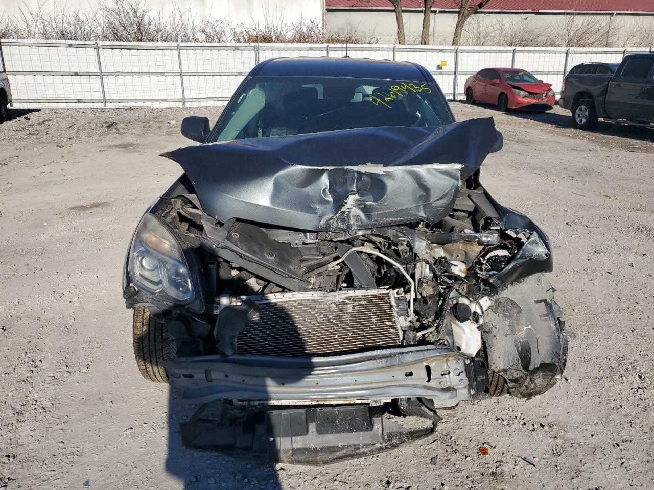 2017 Chevrolet Equinox VIN 2GNALBEK6H1582274 Copart auction photo, all over damage thumbnail 5