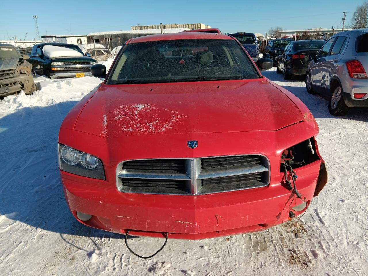 2007 Dodge Charger VIN 2B3KK43G77H607989 Copart auction photo, side / front end damage thumbnail 5