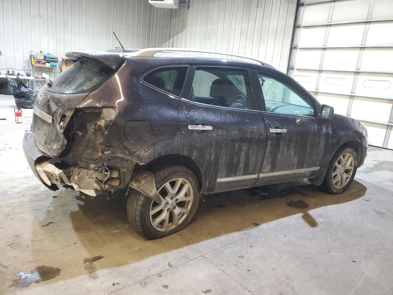 2012 Nissan Rogue VIN JN8AS5MT3CW298338 Copart auction photo, rear end damage thumbnail 3