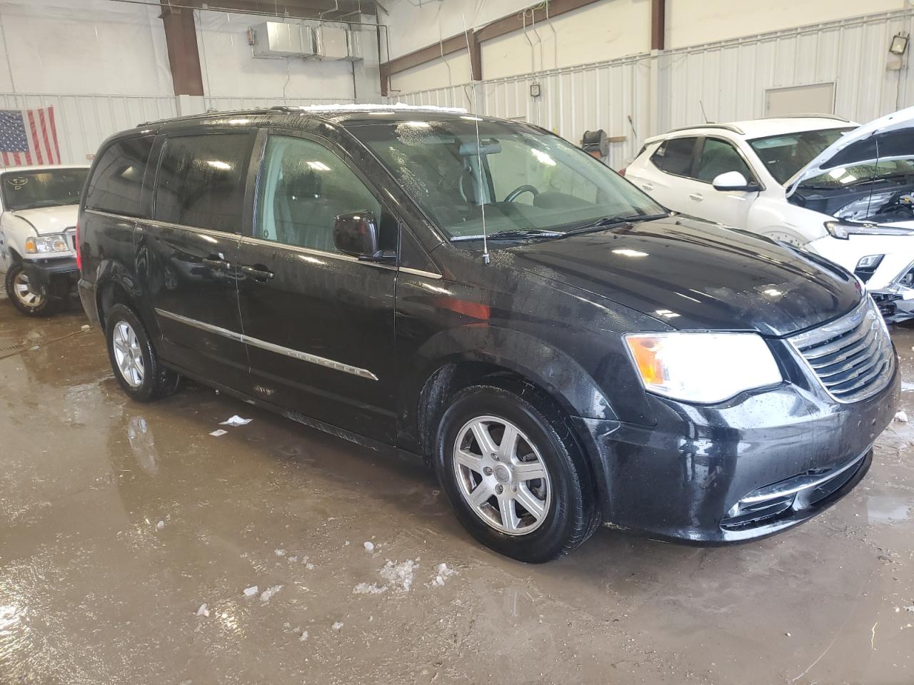 2011 Chrysler Town & Country VIN 2A4RR5DG9BR637912 Copart auction photo, front end damage thumbnail 4