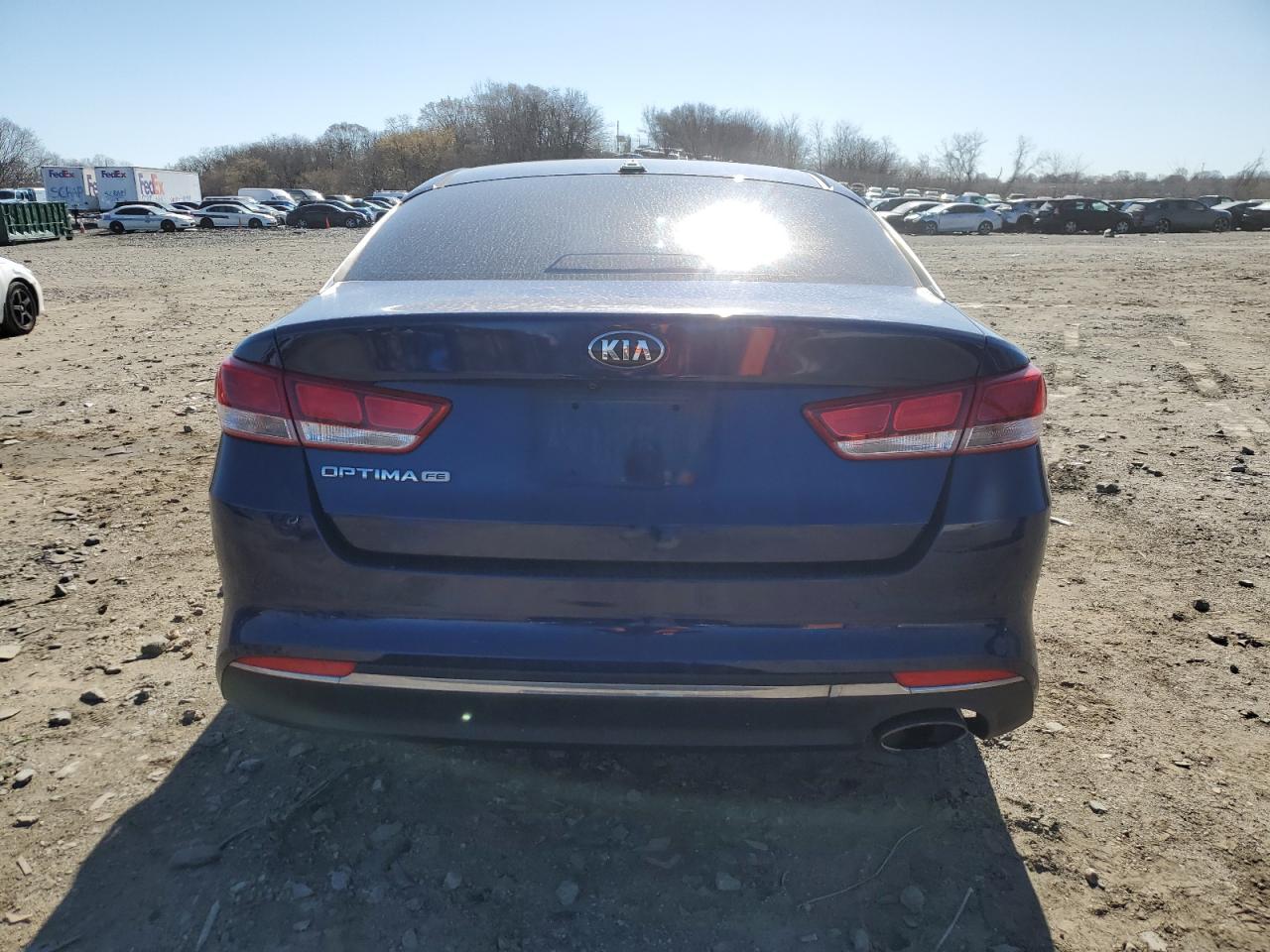 2016 KIA Optima VIN 5XXGT4L36GG092193 Copart auction photo, front end damage thumbnail 6