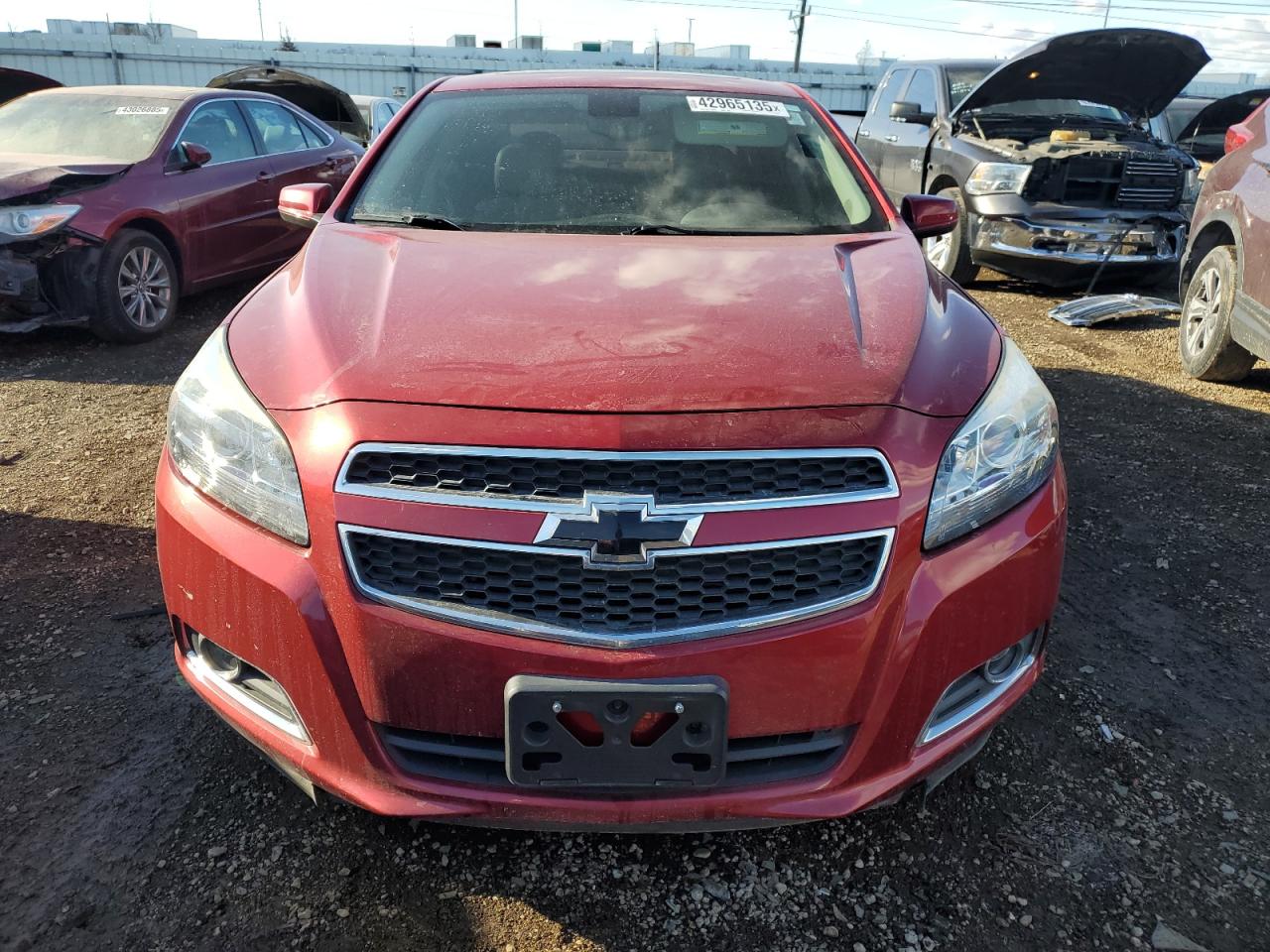 2013 Chevrolet Malibu VIN 1G11F5RR7DF106152 Copart auction photo, minor dent/scratches damage thumbnail 5
