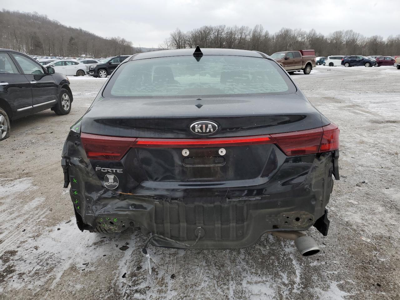 2020 KIA Forte VIN 3KPF24ADXLE141778 Copart auction photo, rear end / side damage thumbnail 6