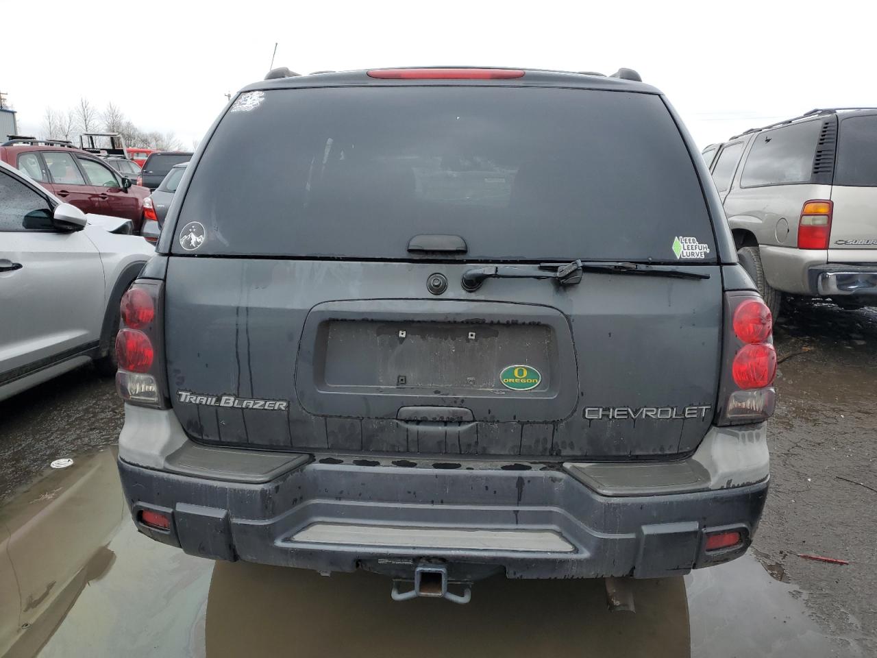 2003 Chevrolet TrailBlazer VIN 1GNDT13S932409383 Copart auction photo, side / top/roof damage thumbnail 6
