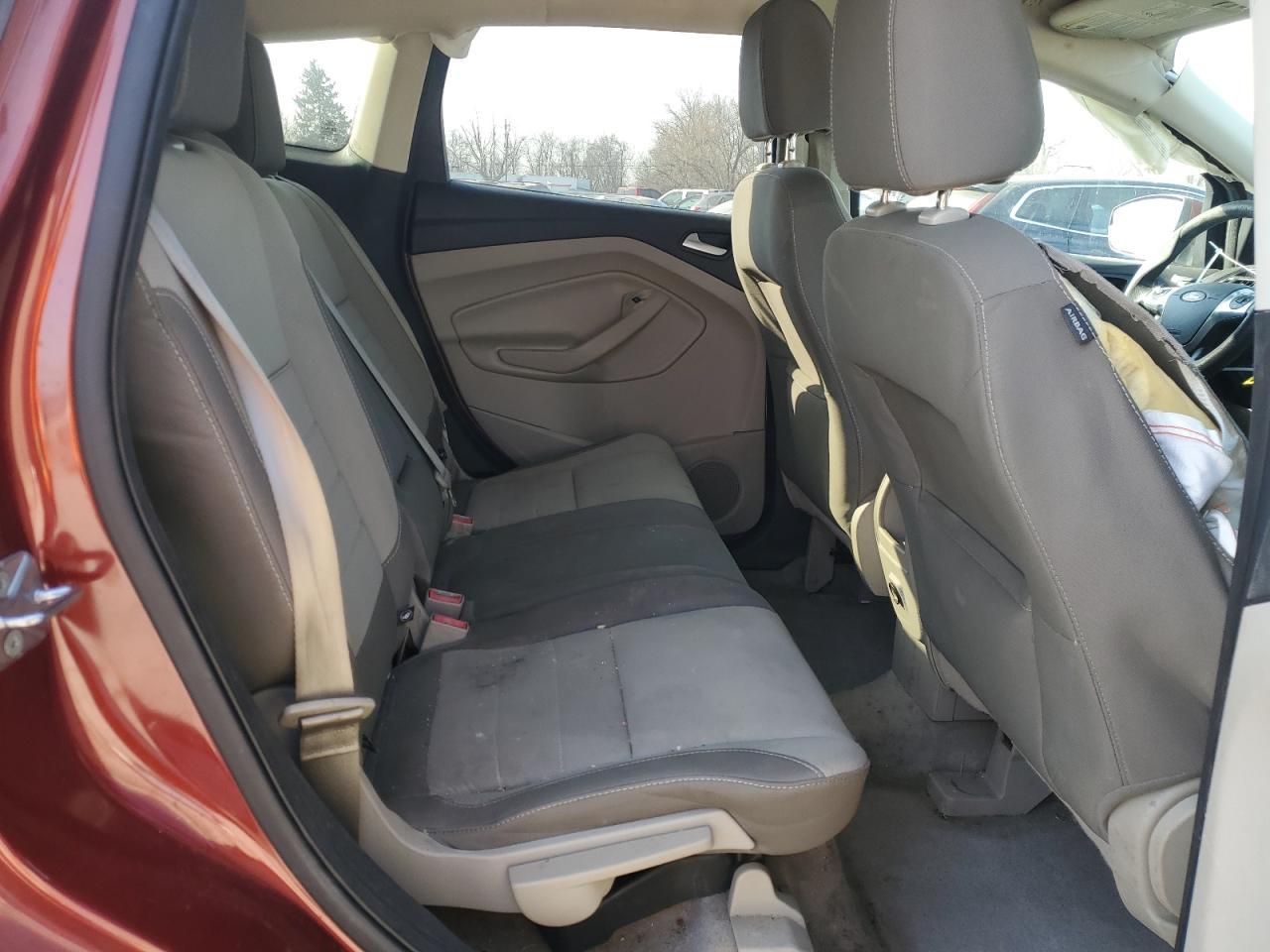 2015 Ford Escape VIN 1FMCU9GX2FUB35616 Copart auction photo, side damage thumbnail 11