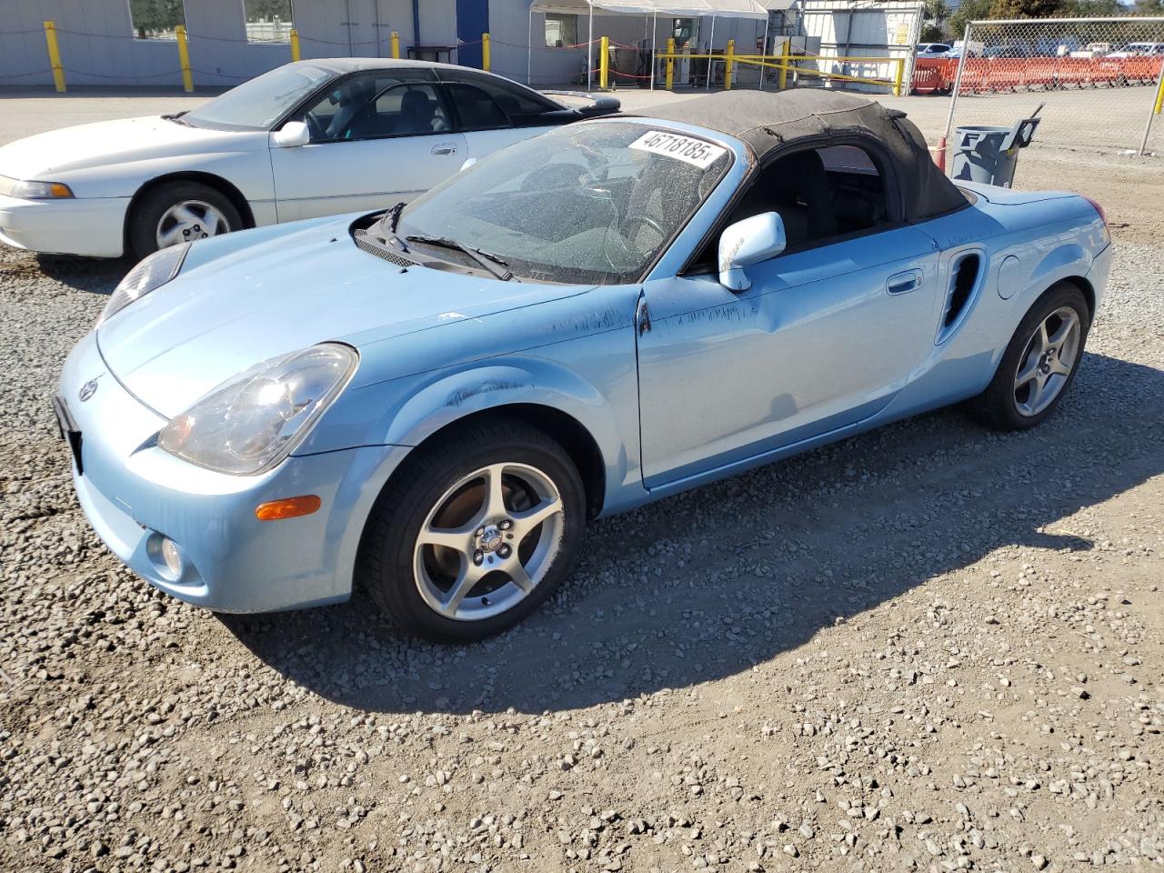 2005 Toyota MR2 VIN JTDFR320050071589
