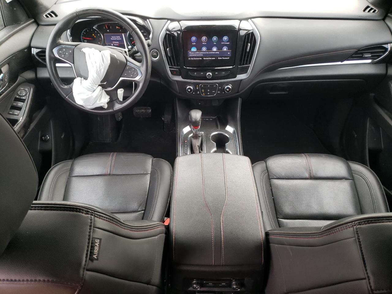 2022 Chevrolet Traverse VIN 1GNERJKW4NJ185083 Copart auction photo, front end / rear end damage thumbnail 8