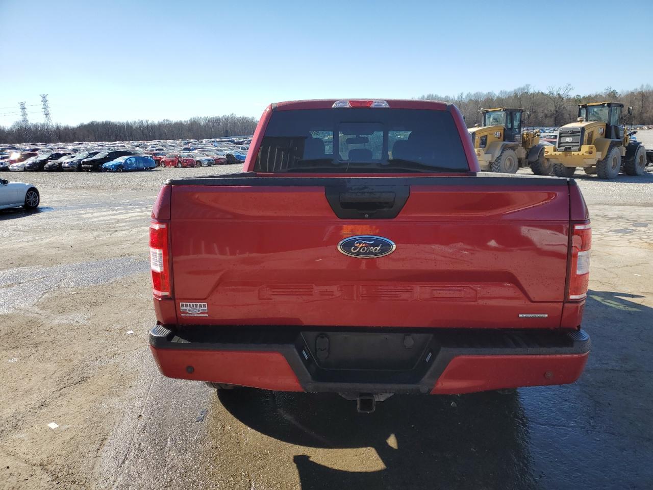 2020 Ford F-150 VIN 1FTEW1CP9LKE32999 Copart auction photo, front end / side damage thumbnail 6
