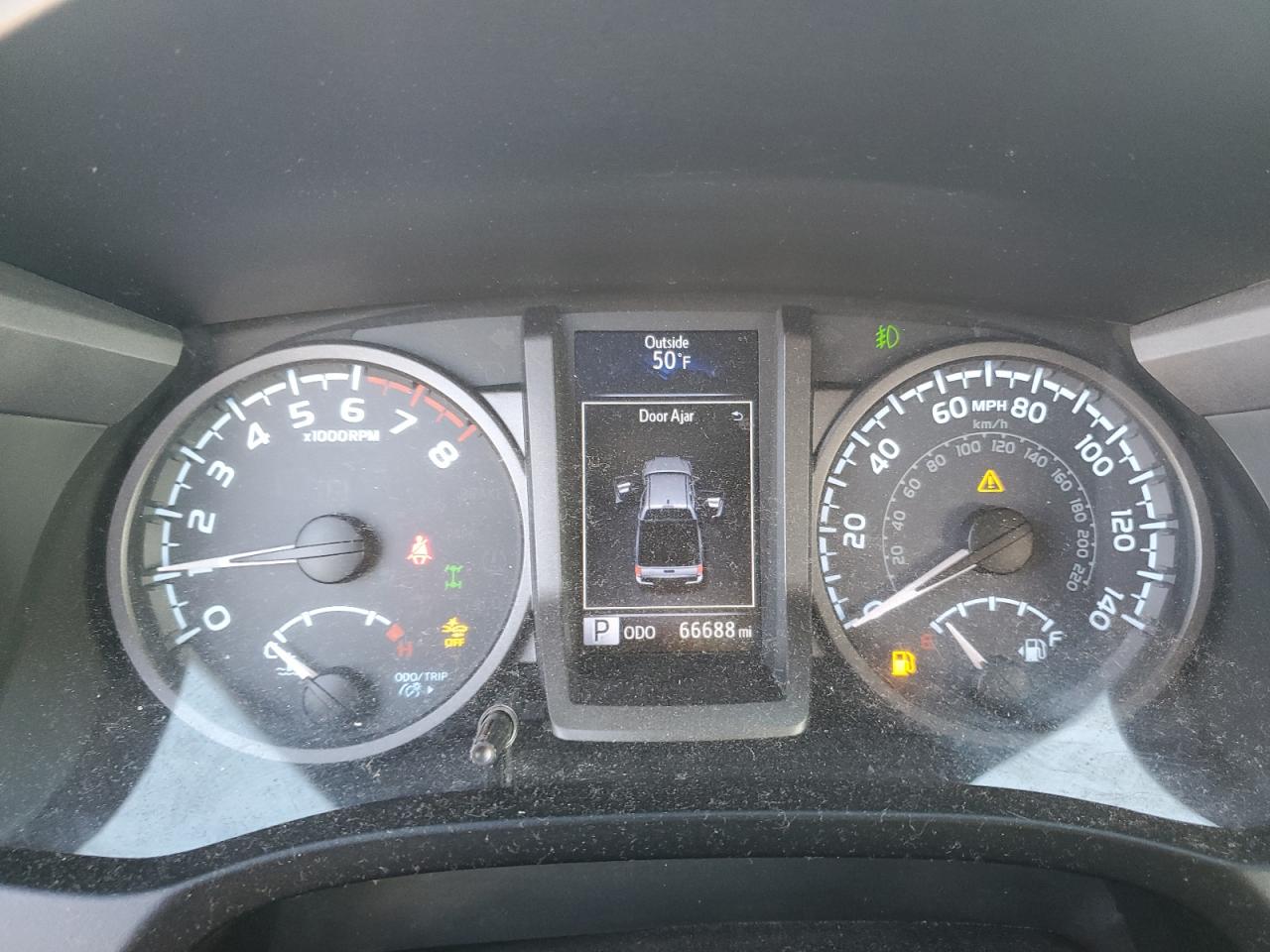 2019 Toyota Tacoma VIN 3TMCZ5AN3KM191228 Copart auction photo, front end damage thumbnail 9
