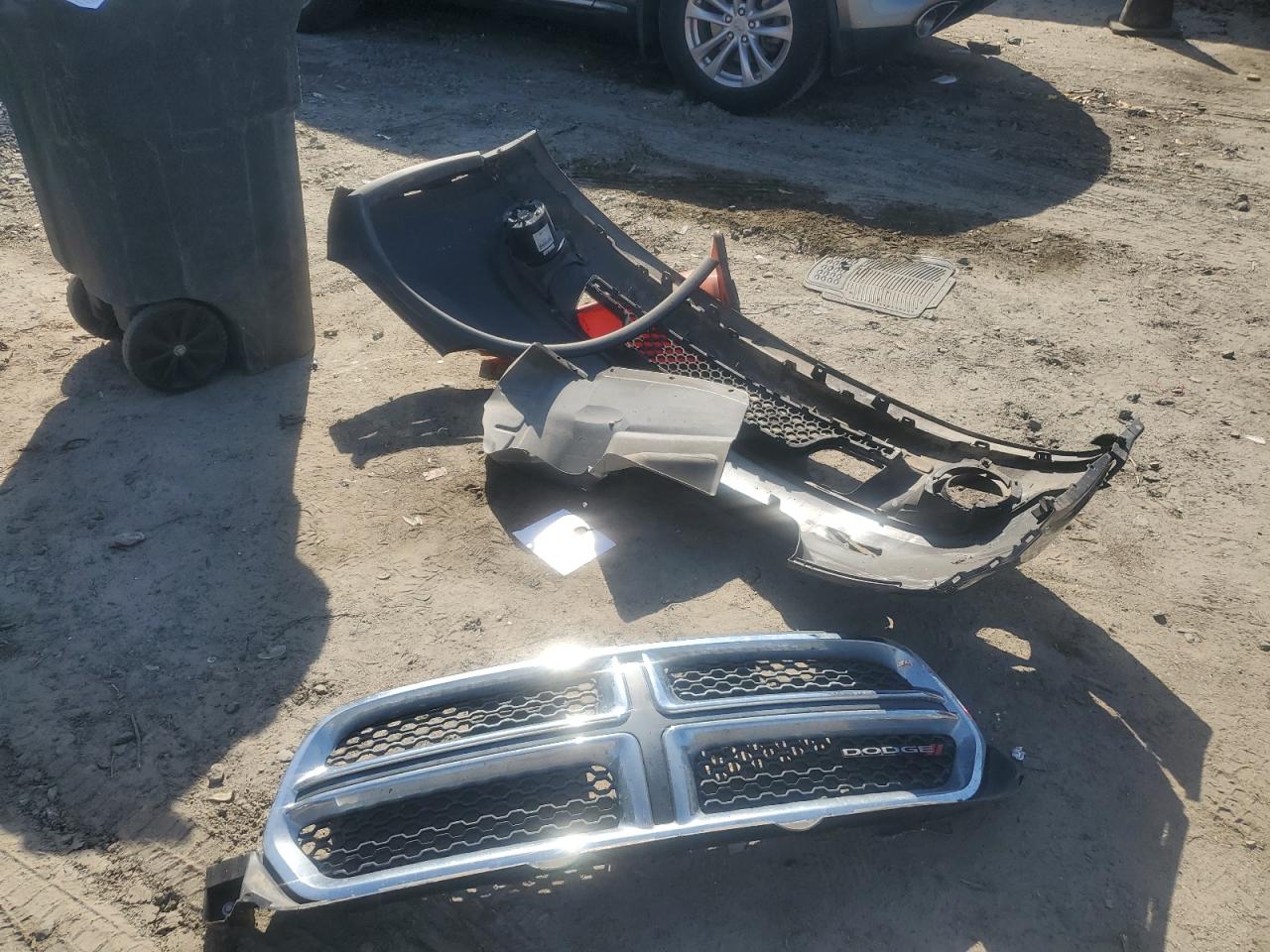 2013 Dodge Durango VIN 1C4RDHAG3DC657370 Copart auction photo, front end damage thumbnail 13