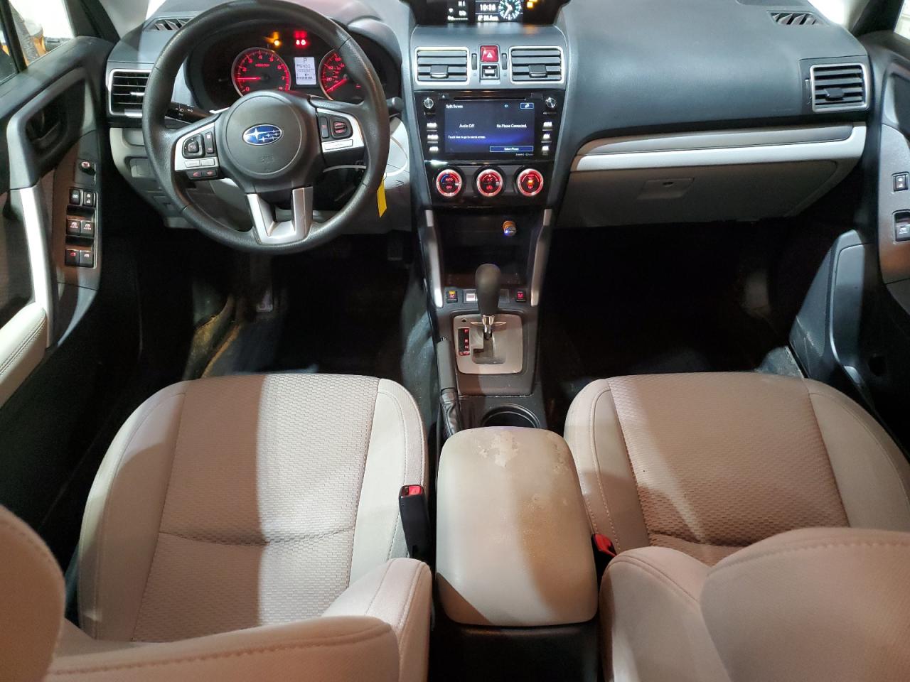 2017 Subaru Forester VIN JF2SJAEC7HH533900 Copart auction photo, front end / mechanical damage thumbnail 8