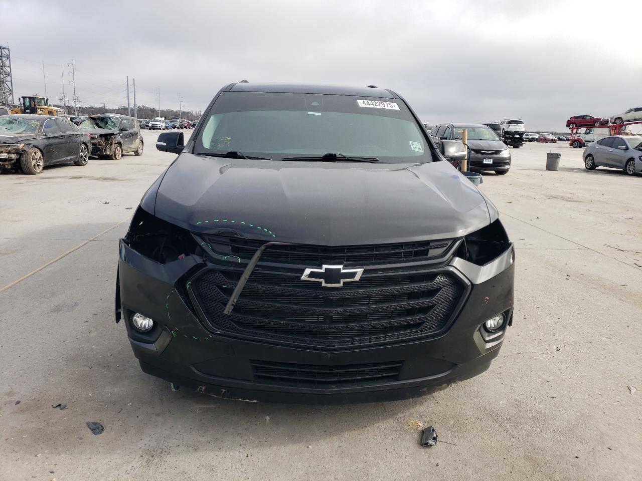 2021 Chevrolet Traverse VIN 1GNERGKW4MJ252735 Copart auction photo, all over / front end damage thumbnail 5