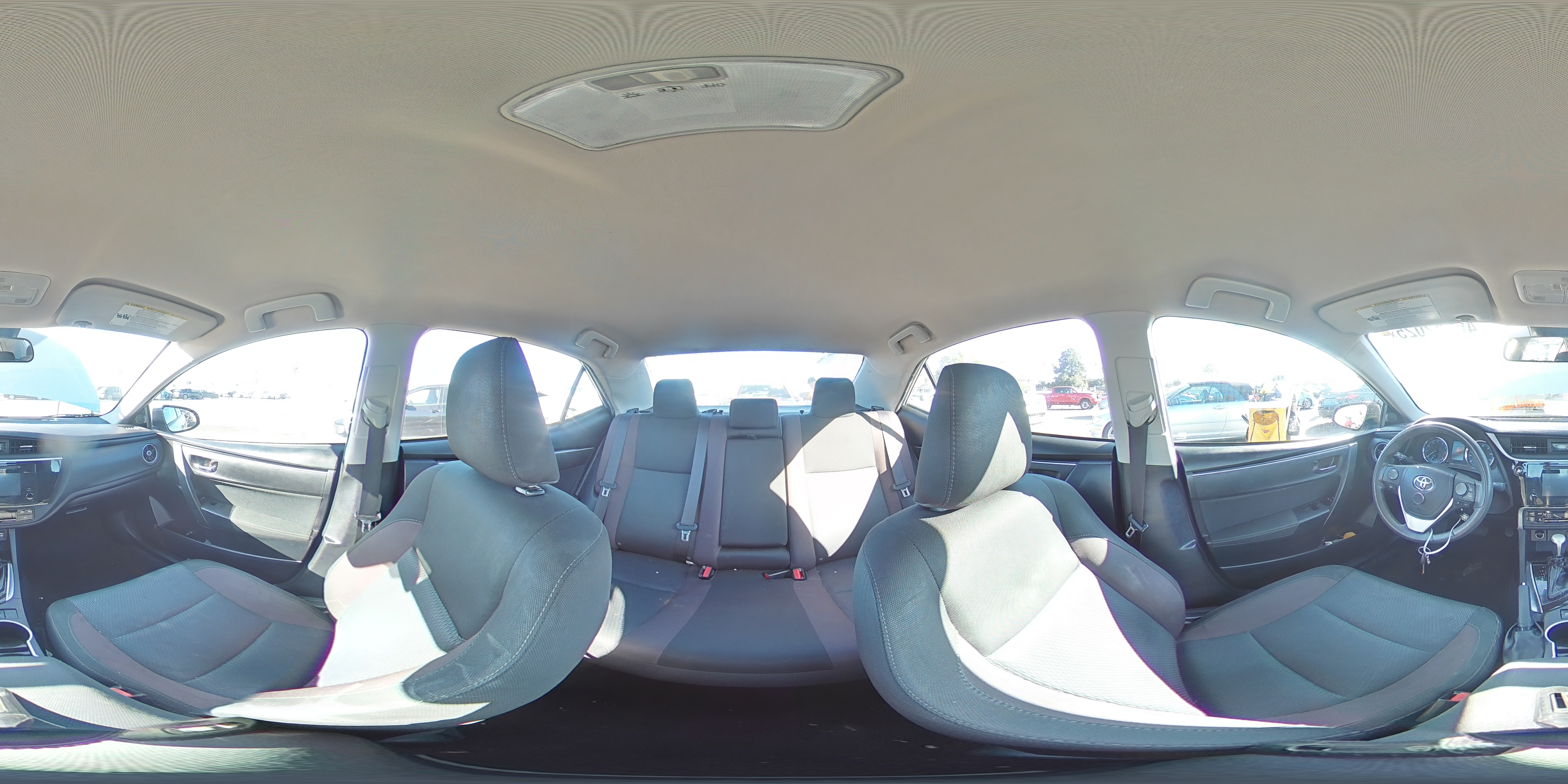 2018 Toyota Corolla VIN 2T1BURHE3JC974452 Copart auction photo, rear end / front end damage thumbnail 12
