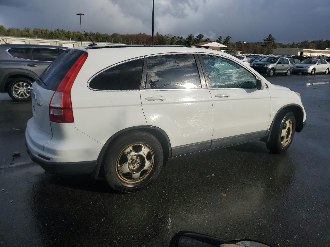 2010 Honda CR-V VIN 5J6RE4H73AL019377 Copart auction photo, rear end / side damage thumbnail 3