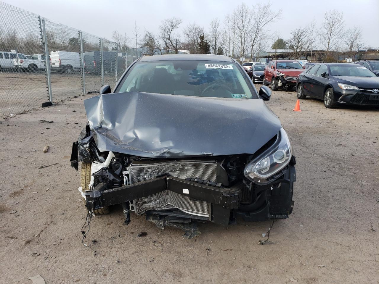 2020 KIA Forte VIN 3KPF24AD1LE173776 Copart auction photo, front end / side damage thumbnail 5