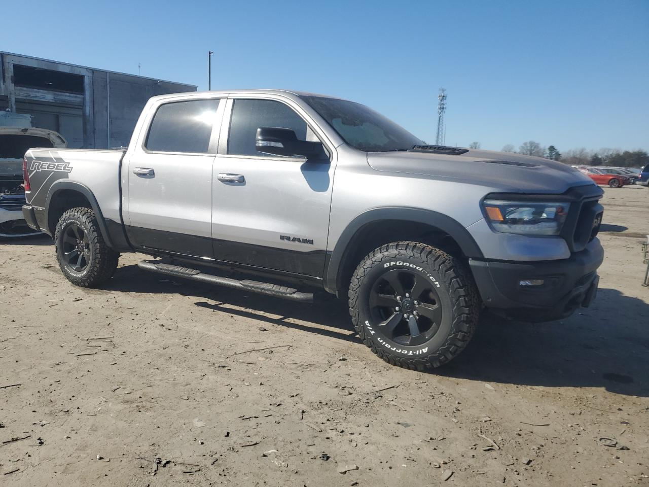 2021 RAM 1500 VIN 1C6SRFLT1MN539041 Copart auction photo, top/roof / minor dent/scratches damage thumbnail 4
