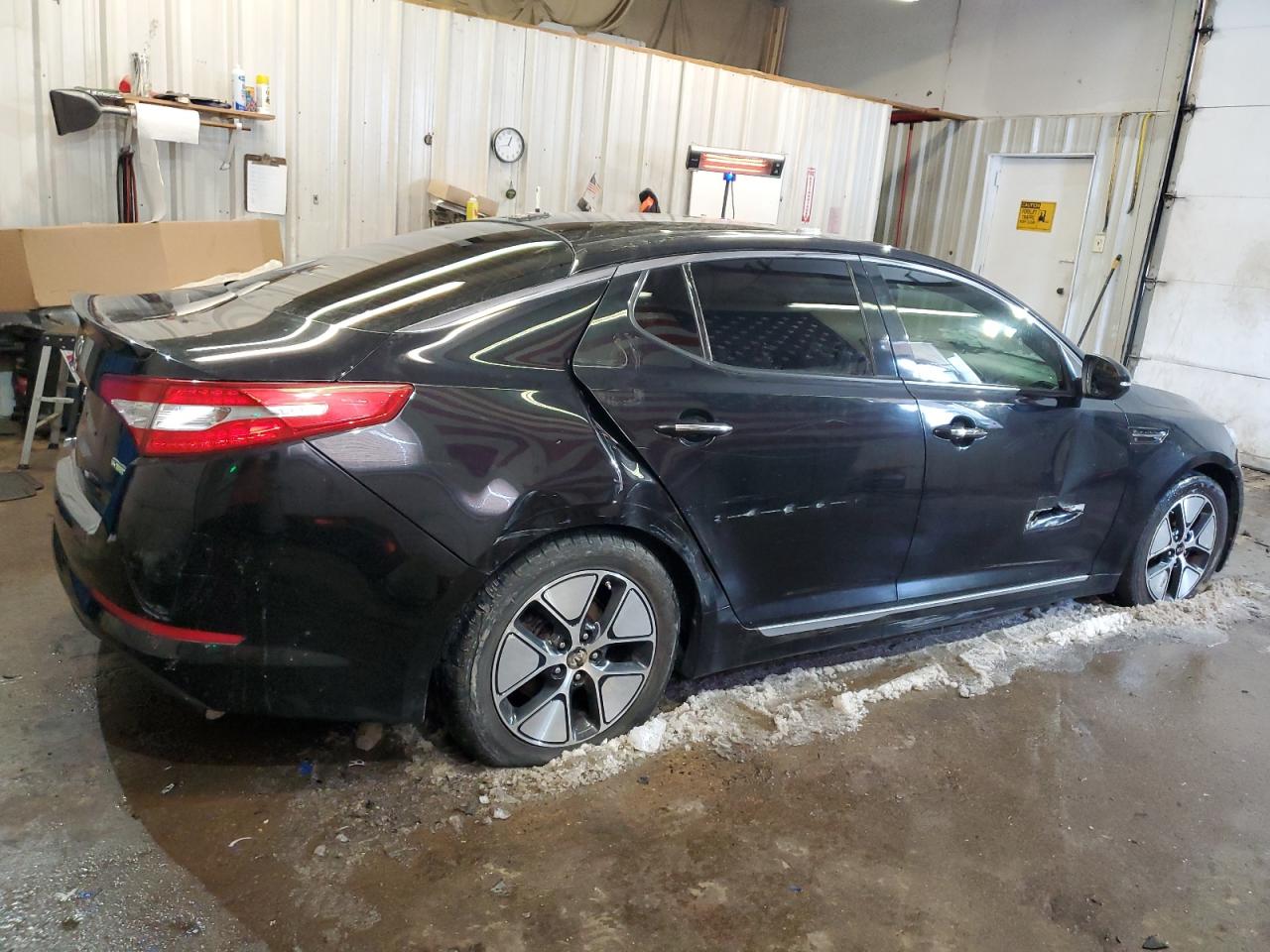2012 KIA Optima VIN KNAGM4AD1C5014506 Copart auction photo, side / minor dent/scratches damage thumbnail 3