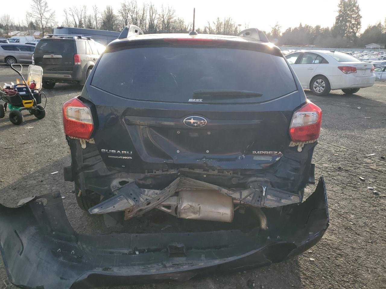 2014 Subaru Impreza VIN JF1GPAU63EH264651 Copart auction photo, rear end damage thumbnail 6