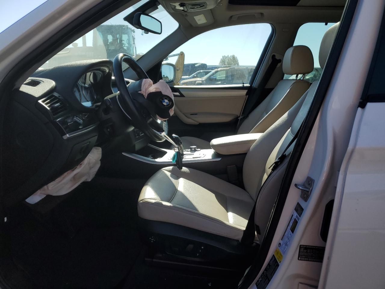 2013 BMW X3 VIN 5UXWX7C56DL981475 Copart auction photo, front end damage thumbnail 7