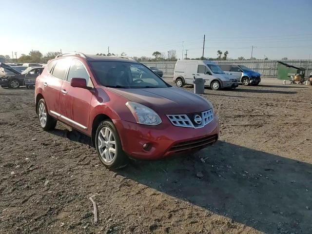 2012 Nissan Rogue VIN JN8AS5MV1CW414024 Copart auction photo, side / front end damage thumbnail 12