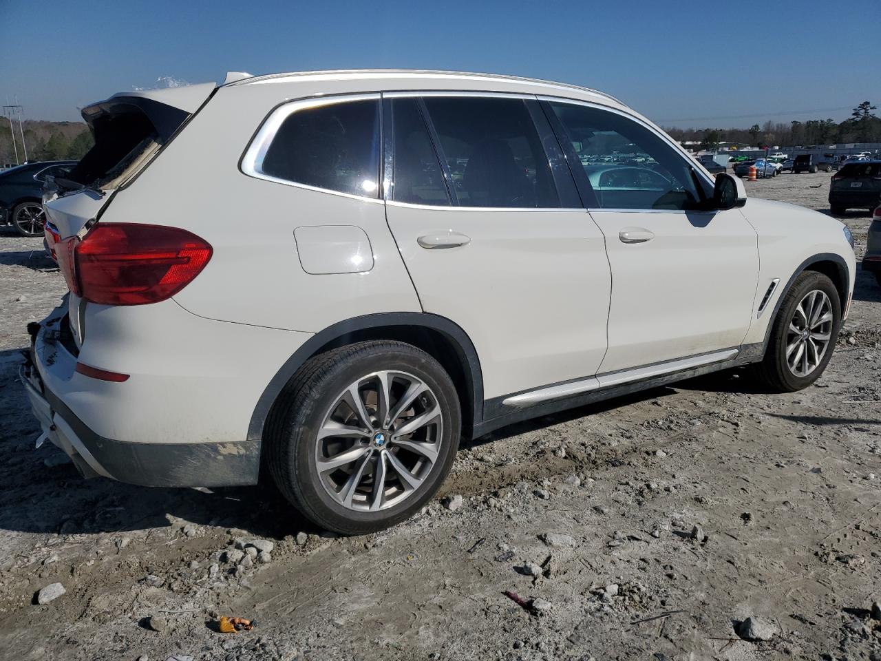2019 BMW X3 VIN 5UXTR7C53KLF31182 Copart auction photo, rear end damage thumbnail 3