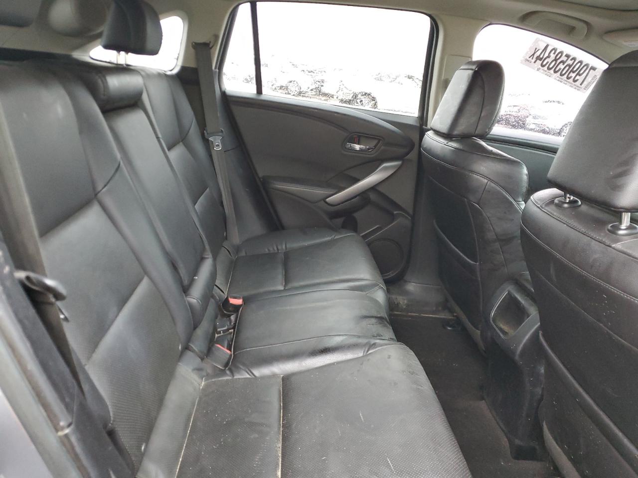 2015 Acura RDX VIN 5J8TB4H5XFL021736 Copart auction photo, front end damage thumbnail 12