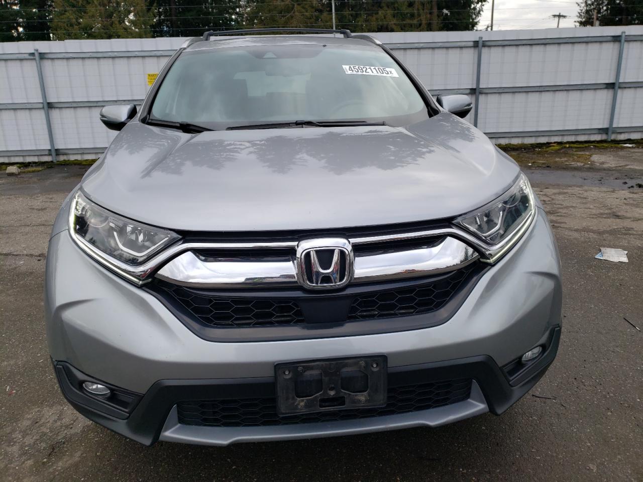 2017 Honda CR-V VIN 5J6RW2H87HL056579 Copart auction photo, rear end / side damage thumbnail 5