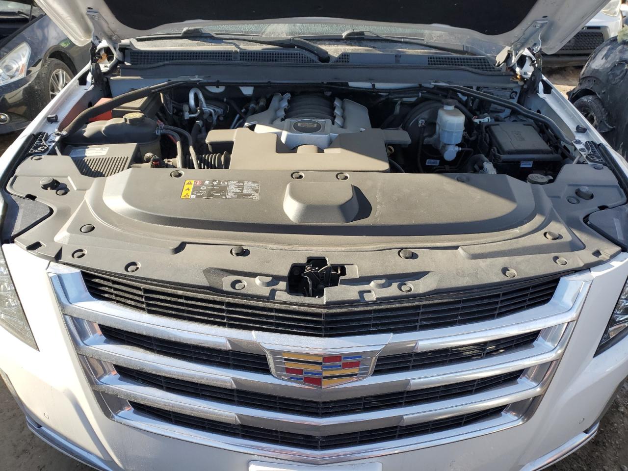 2019 Cadillac Escalade VIN 1GYS4BKJ4KR154475 Copart auction photo, side / rear end damage thumbnail 12