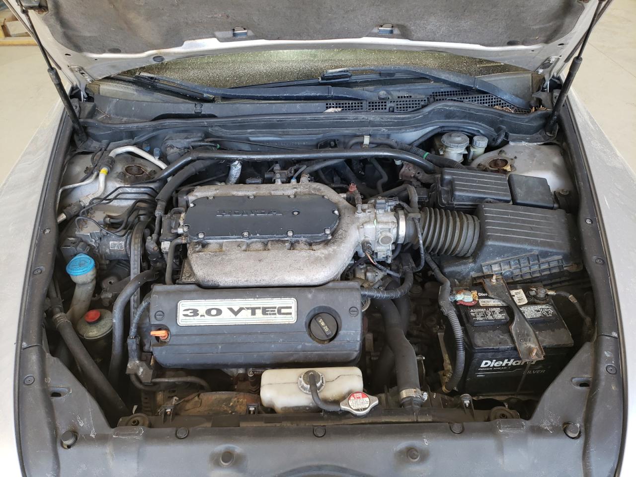 2004 Honda Accord VIN 1HGCM81604A023167 Copart auction photo, front end damage thumbnail 11