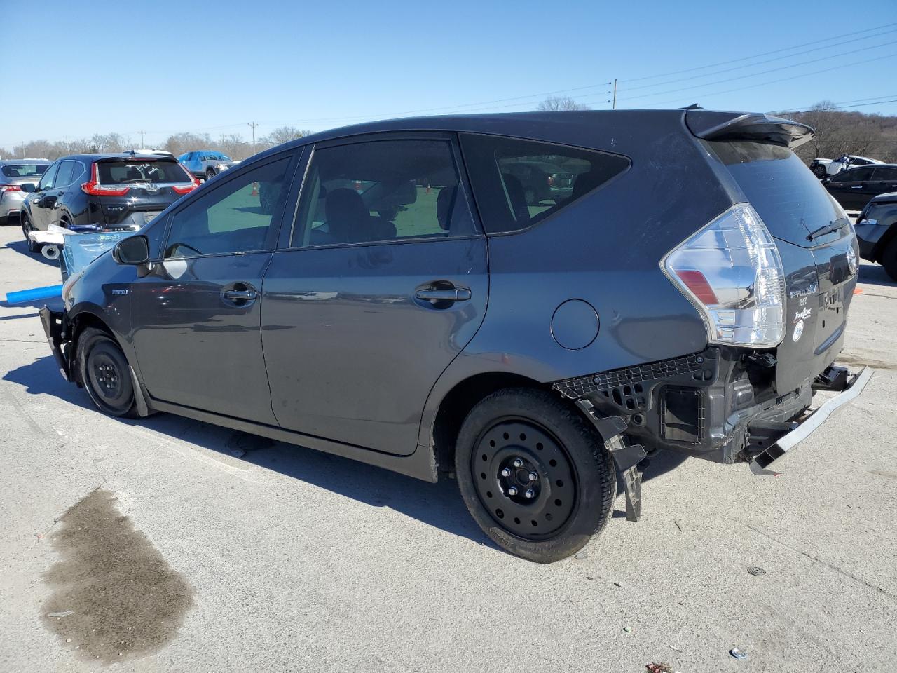 2012 Toyota Prius VIN JTDZN3EU0C3030589 Copart auction photo, front end / rear end damage thumbnail 2