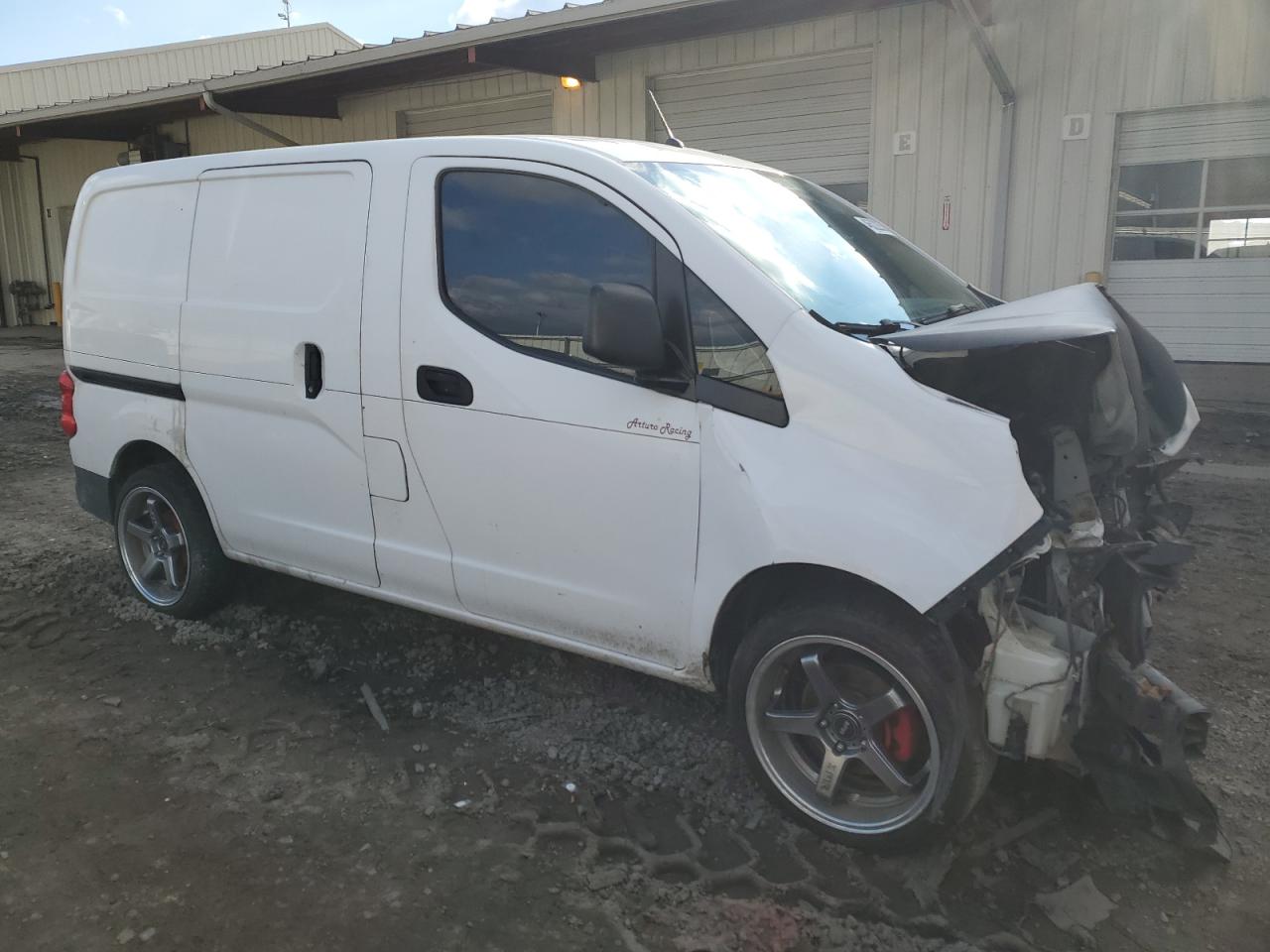 2015 Chevrolet Express VIN 3N63M0ZN1FK694325 Copart auction photo, front end damage thumbnail 4