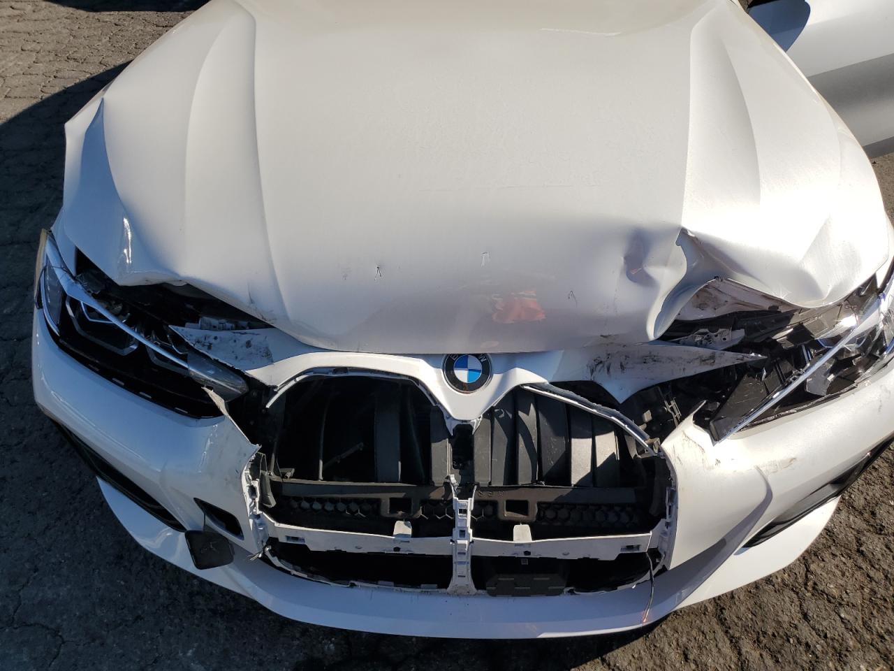2022 BMW 4er VIN WBA13AW05NFN16803 Copart auction photo, front end damage thumbnail 12