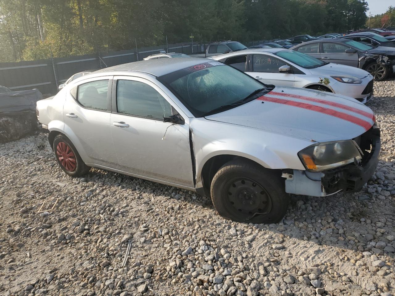2010 Dodge Avenger VIN 1B3CC4FB2AN178891 Copart auction photo, all over damage thumbnail 4