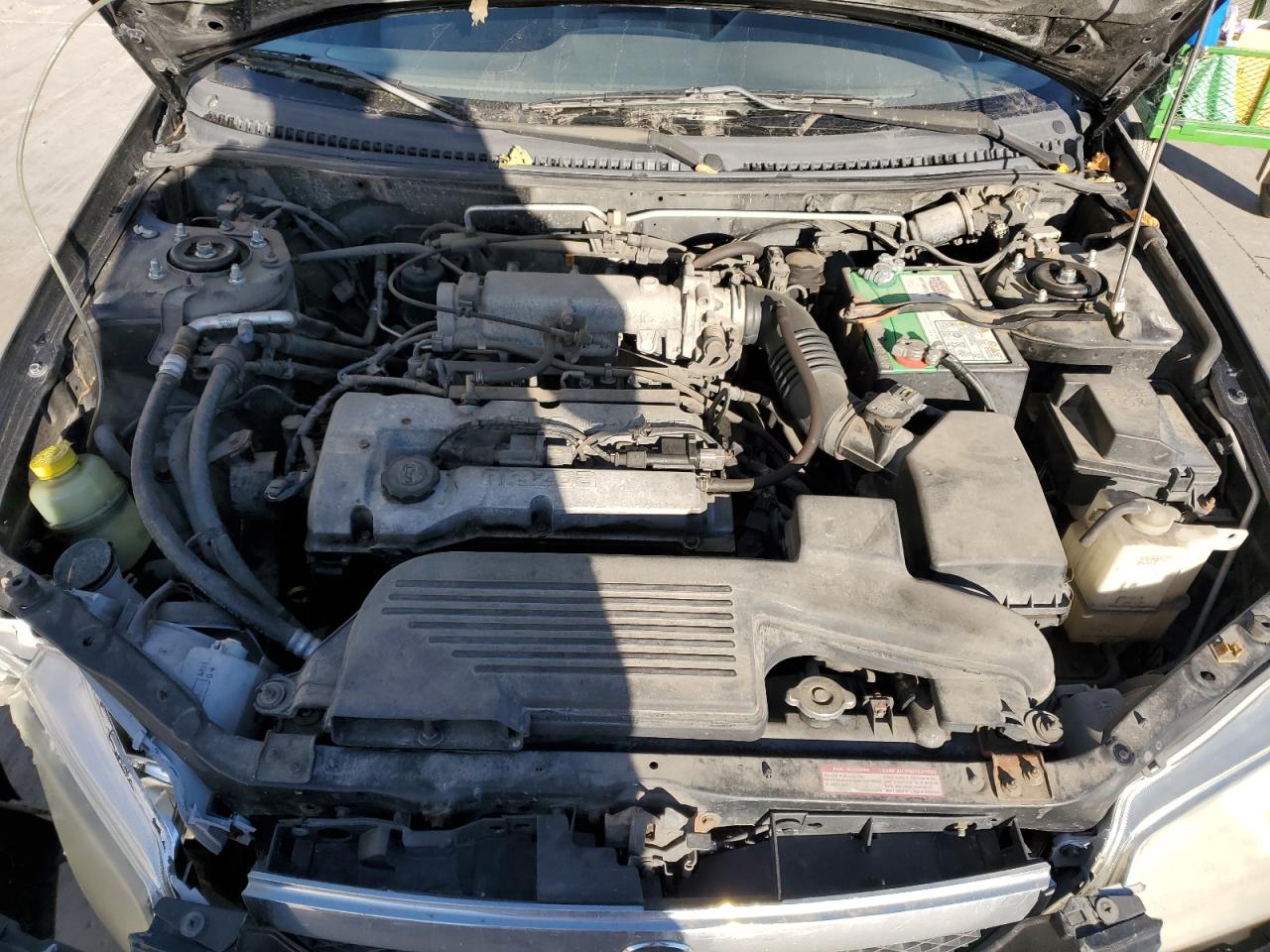 2000 Mazda Protege VIN JM1BJ2220Y0239835 Copart auction photo, front end / all over damage thumbnail 11