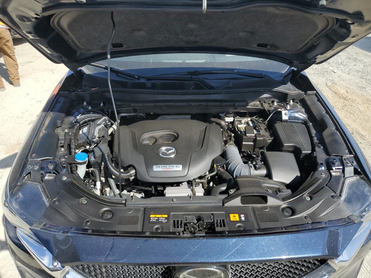 2021 Mazda CX-5 VIN JM3KFBEY4M0478534 Copart auction photo, top/roof damage thumbnail 12