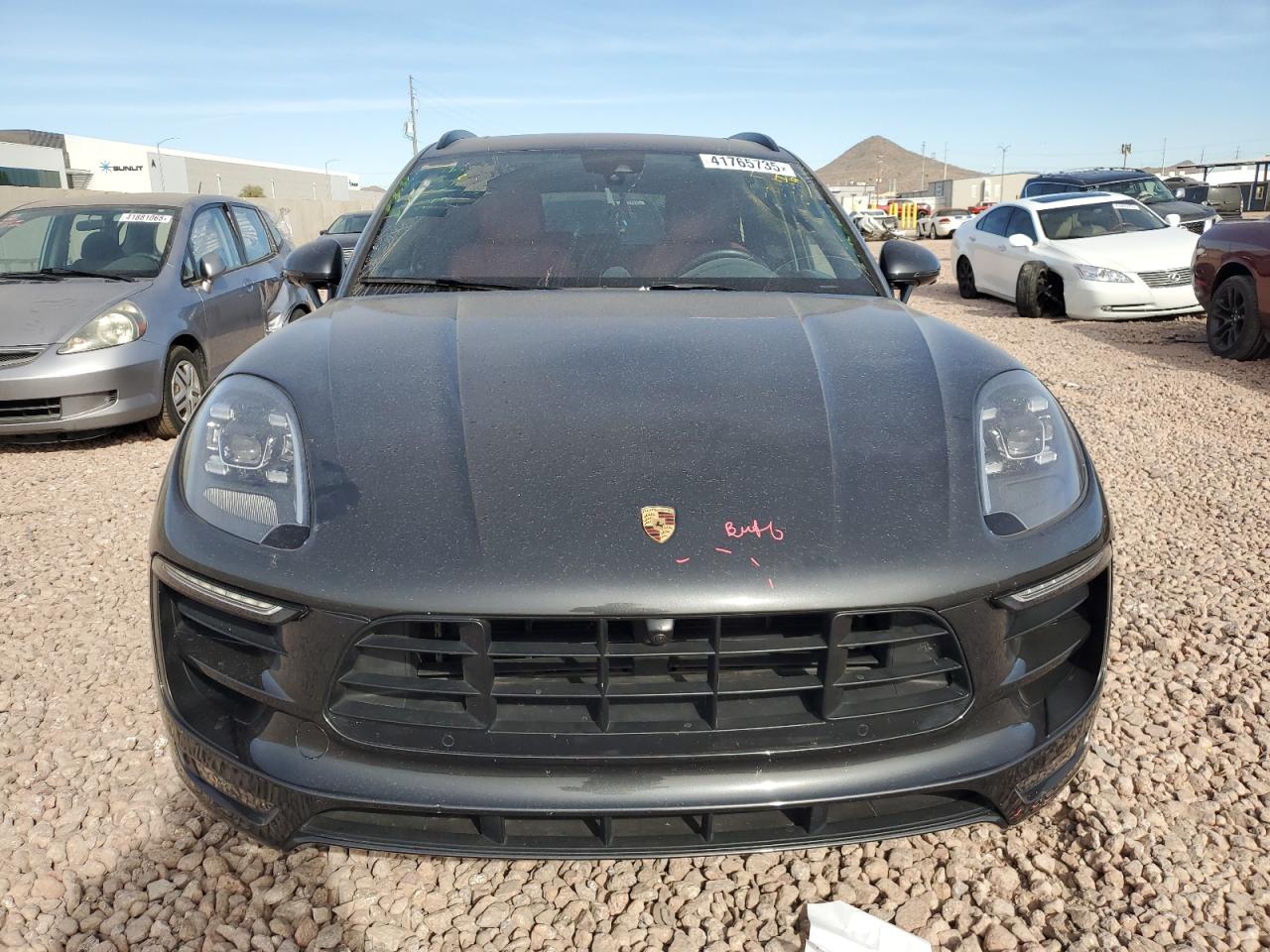 2017 Porsche Macan VIN WP1AG2A53HLB55348 Copart auction photo, rear end damage thumbnail 5