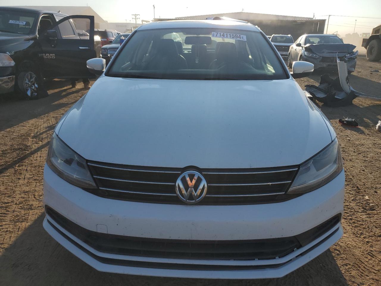 2017 Volkswagen Jetta VIN 3VWDB7AJ7HM404141 Copart auction photo, rear end damage thumbnail 5
