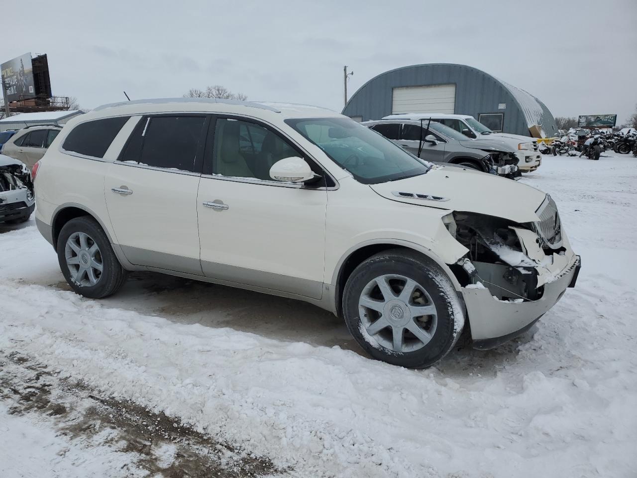 2010 Buick Enclave VIN 5GALRBED7AJ188457 Copart auction photo, front end damage thumbnail 4