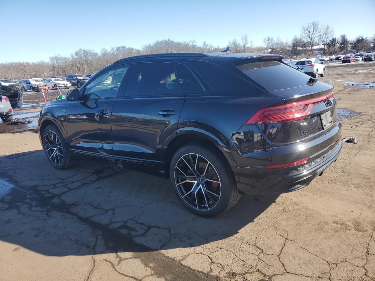 2021 Audi Q8 VIN WA1EVAF16MD036099 Copart auction photo, side damage thumbnail 2