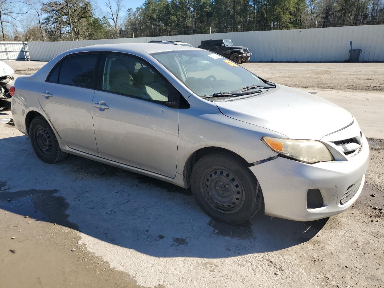 2011 Toyota Corolla VIN 2T1BU4EE6BC536520 Copart auction photo, front end / side damage thumbnail 4